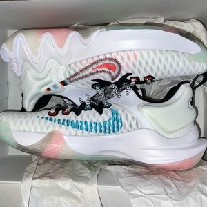 Giannis Immorality Nike Basketball Shoes - White/Clear-Black